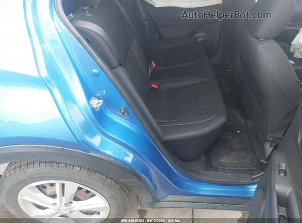 3N1CP5BV4ML542924 2021 NISSAN KICKS Blue VIN կոդի պիտակի տեսք