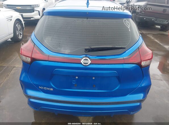 3N1CP5BV4ML542924 2021 NISSAN KICKS Blue 