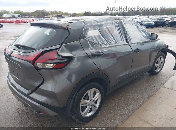 3N1CP5BV4PL532365 2023 NISSAN KICKS Серый Задняя правая четверть