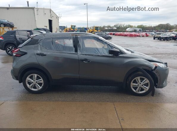 3N1CP5BV4PL532365 2023 NISSAN KICKS Серый Вид задней части салона