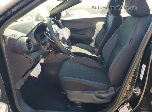 3N1CP5BV6LL504870 2020 NISSAN KICKS Black Front interior view