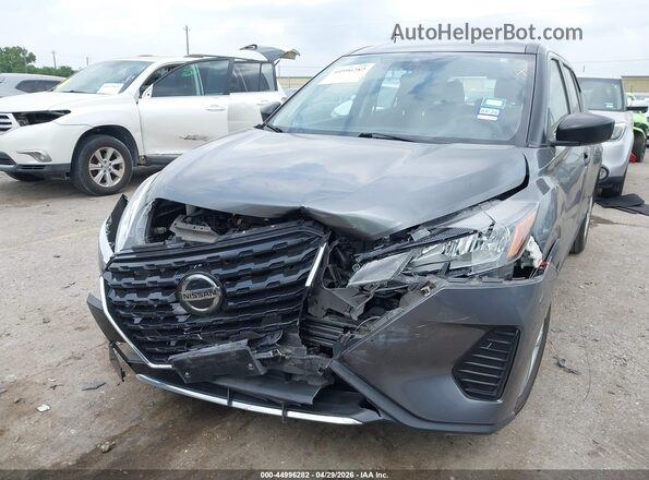 3N1CP5BV7ML552234 2021 NISSAN KICKS Серый Вид спереди