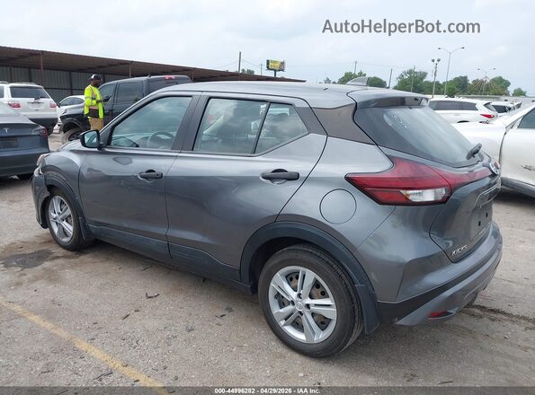 3N1CP5BV7ML552234 2021 NISSAN KICKS Серый Задняя левая четверть