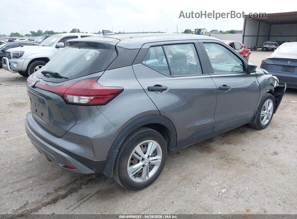 3N1CP5BV7ML552234 2021 NISSAN KICKS Серый Задняя правая четверть