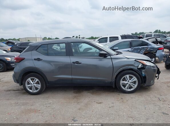 3N1CP5BV7ML552234 2021 NISSAN KICKS Серый Вид задней части салона