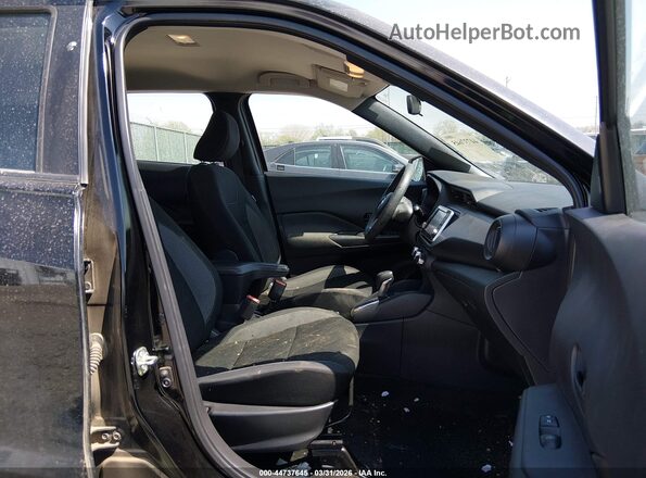 3N1CP5BVXLL525687 2020 NISSAN KICKS Black Front interior view