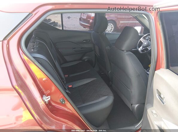 3N1CP5CU0KL551686 2019 NISSAN KICKS Red VIN კოდის სტიკერის ხედი