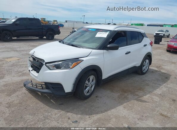 3N1CP5CU3KL492472 2019 NISSAN KICKS White Передня ліва чверть