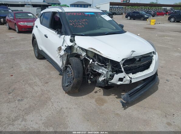 3N1CP5CU3KL492472 2019 NISSAN KICKS Белый Вид спереди