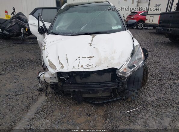 3N1CP5CU5JL515894 2018 NISSAN KICKS White წინა პანელის ხედი