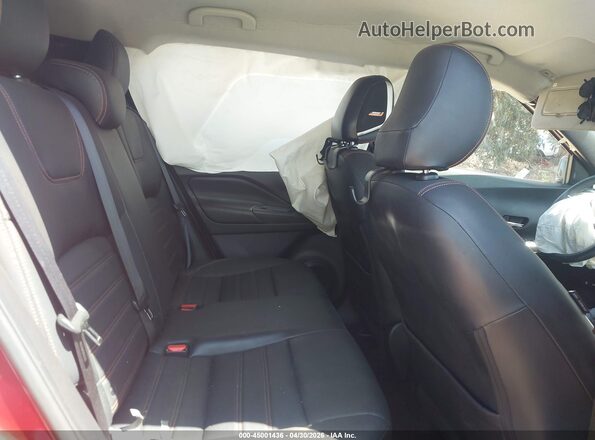 3N1CP5CU7KL549031 2019 NISSAN KICKS Red Widok naklejki z numerem VIN