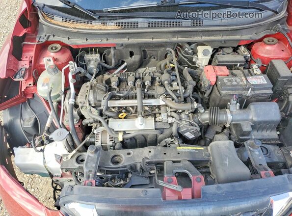 3N1CP5CV0LL575058 2020 NISSAN KICKS Red Շարժիչի բաժամունքի տեսք