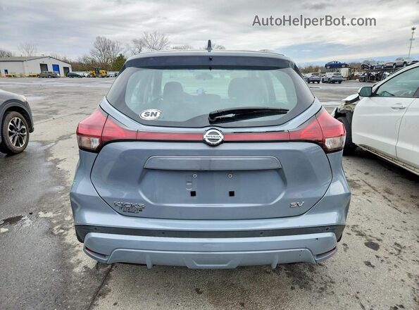 3N1CP5CV0ML506016 2021 NISSAN KICKS Gray Вид ззаду