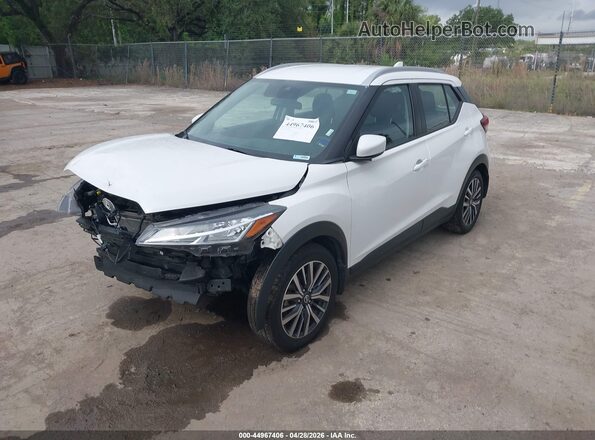 3N1CP5CV0ML549657 2021 NISSAN KICKS White Панорамний вид салону 360°