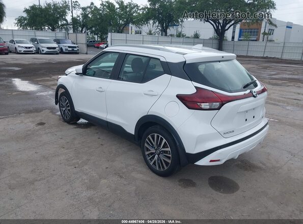 3N1CP5CV0ML549657 2021 NISSAN KICKS White Задня ліва чверть