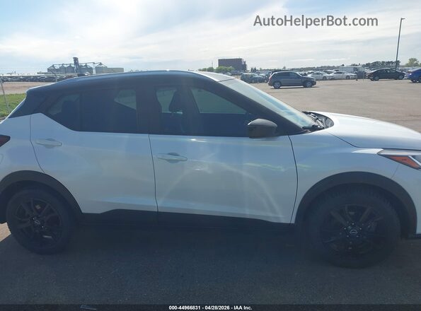 3N1CP5CV0NL508575 2022 NISSAN KICKS White უკანა სალონის ხედი