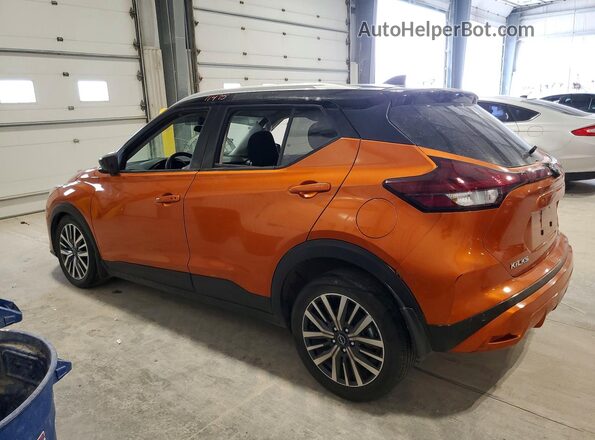 3N1CP5CV0RL519307 2024 NISSAN KICKS Orange Rear left
