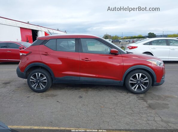 3N1CP5CV1LL477561 2020 NISSAN KICKS Red უკანა სალონის ხედი