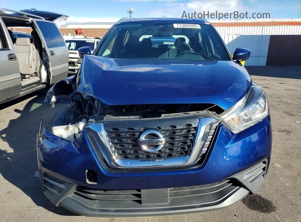 3N1CP5CV2LL492084 2020 NISSAN KICKS Blue 