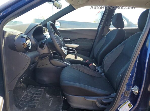 3N1CP5CV2LL499410 2020 NISSAN KICKS Синий Вид салона спереди