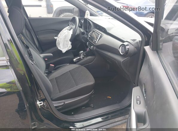 3N1CP5CV4LL543519 2020 NISSAN KICKS Black Widok wnętrza z przodu