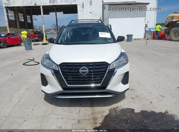 3N1CP5CV4RL527748 2024 NISSAN KICKS White Սալոնի հետևի տեսք