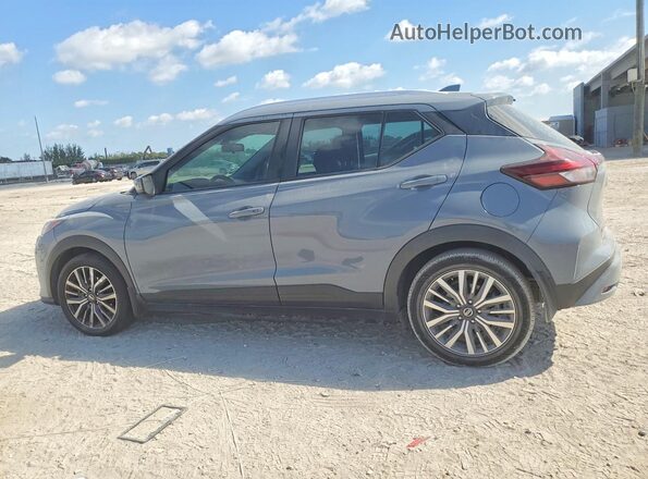 3N1CP5CV5ML483395 2021 NISSAN KICKS Серый Задняя левая четверть