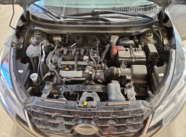 3N1CP5CV5ML543627 2021 NISSAN KICKS Gray Widok komory silnika