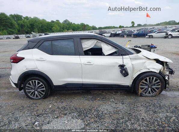 3N1CP5CV6ML470686 2021 NISSAN KICKS White Панорамний вид салону 360°