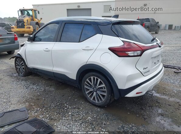 3N1CP5CV6ML470686 2021 NISSAN KICKS White Задня ліва чверть