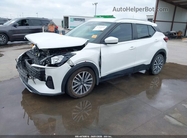 3N1CP5CV7ML508670 2021 NISSAN KICKS White Передня ліва чверть