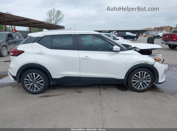 3N1CP5CV7ML508670 2021 NISSAN KICKS White Вид щитка приладів