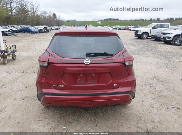 3N1CP5CV8ML554329 2021 NISSAN KICKS Red 