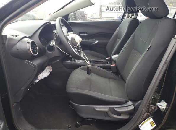 3N1CP5CV8RL486802 2024 NISSAN KICKS Black წინა სალონის ხედი