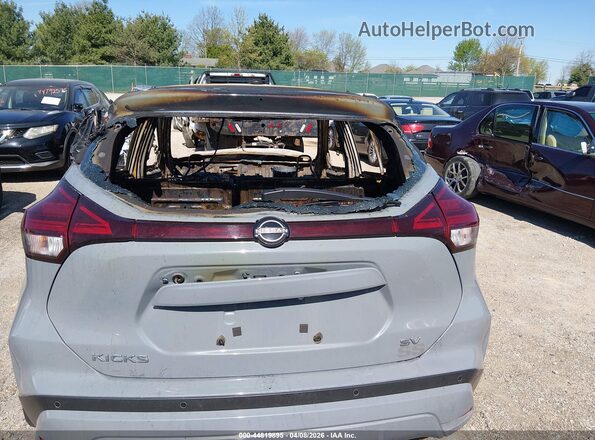 3N1CP5CV9PL502969 2023 NISSAN KICKS Gray სალონის 360-გრადუსიანი ხედი