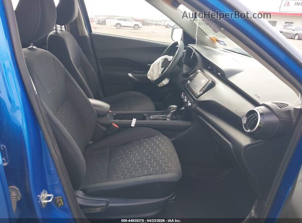 3N1CP5CV9PL551220 2023 NISSAN KICKS Blue Vista interior delantera
