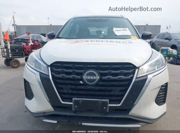 3N1CP5CVXPL488550 2023 NISSAN KICKS White Սարքավորումների վահանակի տեսք