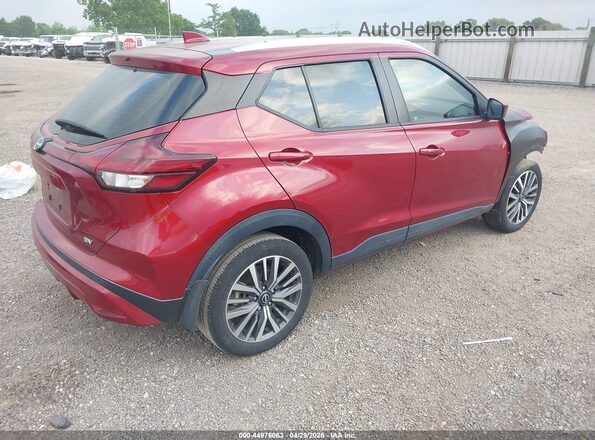 3N1CP5CVXPL488628 2023 NISSAN KICKS Burgundy Tył prawy
