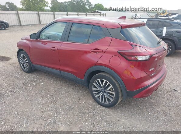 3N1CP5CVXPL488628 2023 NISSAN KICKS Burgundy Tył lewy