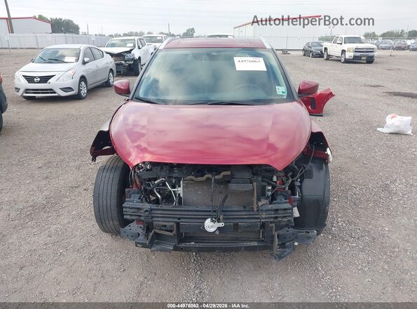 3N1CP5CVXPL488628 2023 NISSAN KICKS Burgundy Widok wnętrza z tyłu