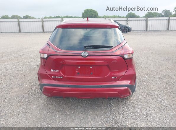 3N1CP5CVXPL488628 2023 NISSAN KICKS Burgundy 