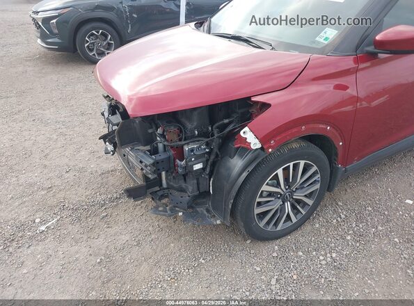 3N1CP5CVXPL488628 2023 NISSAN KICKS Burgundy 