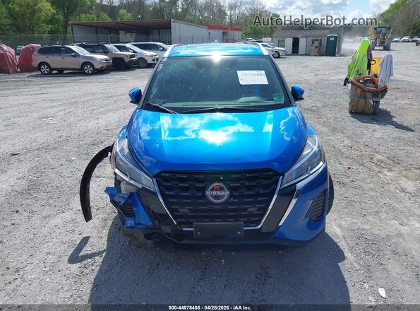 3N1CP5CVXPL495319 2023 NISSAN KICKS Синий Вид щитка приборов