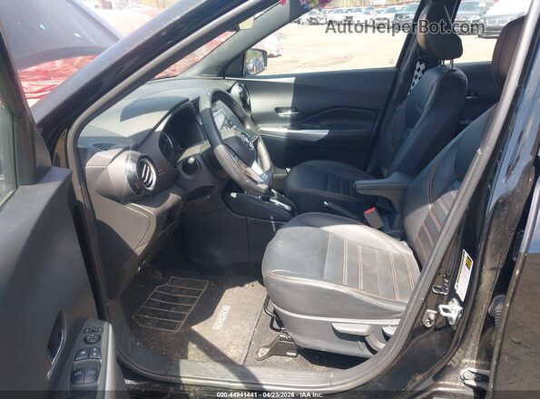 3N1CP5DV2LL483450 2020 NISSAN KICKS Black Widok wnętrza z przodu