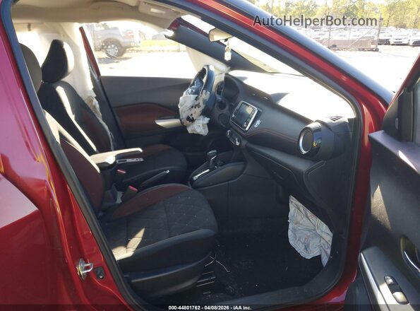 3N1CP5DV2LL530945 2020 NISSAN KICKS Красный Вид салона спереди
