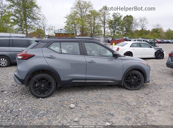 3N1CP5DV2PL571937 2023 NISSAN KICKS Gray უკანა სალონის ხედი