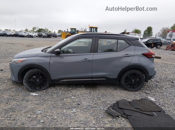 3N1CP5DV2PL571937 2023 NISSAN KICKS Gray სალონის 360-გრადუსიანი ხედი