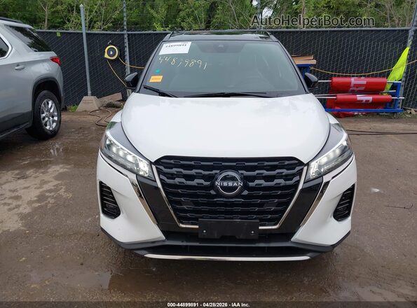 3N1CP5DV2RL497972 2024 NISSAN KICKS White Սարքավորումների վահանակի տեսք