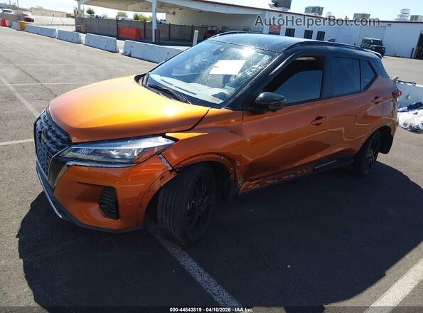 3N1CP5DV2RL567390 2024 NISSAN KICKS Orange Front left