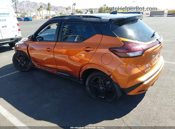 3N1CP5DV2RL567390 2024 NISSAN KICKS Orange Rear left